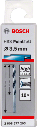 Bosch HSS PointTeQ 3,5 mm keerdpuuriterade pakk.