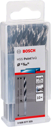 Bosch HSS PointTeQ 13/64″ puuriterade pakk.