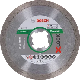 Bosch X-LOCK Standard keraamilisele teemantlõikeketasele 115 mm.