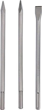 Bosch 3-osaline SDS-max peitlite komplekt, pikkus 400 mm.