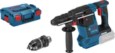Bosch GBH 18V-26 F puurvasar koos kohvri ja padruniga.