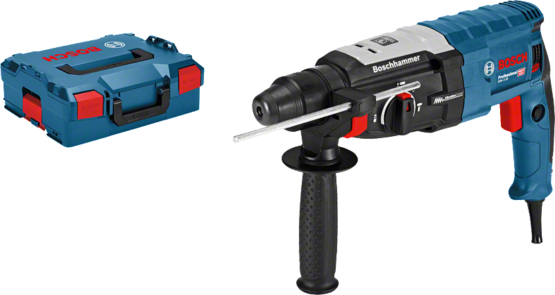 Bosch GBH 2-28 puurvasar koos kandekotiga.