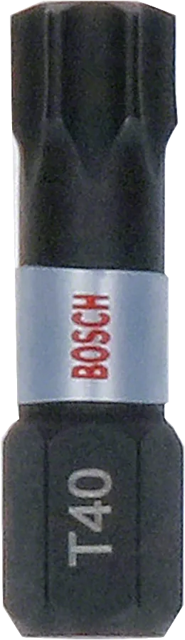 Bosch Impact T40 25 mm kuuskantvarrega kruvikeerajaotsak.