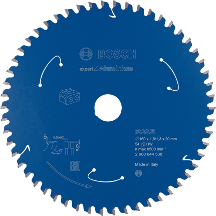 Bosch Expert alumiiniumi ringsaeleht 160 mm, 54 hammast.