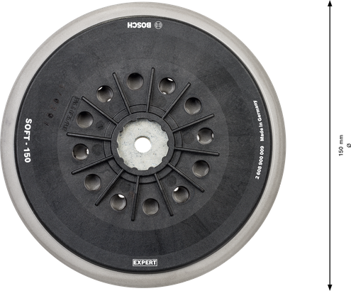 Bosch EXPERT mitme auguga lihvtald 150 mm pehme.