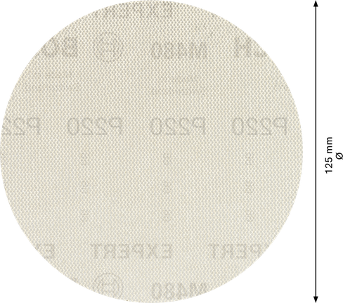 Bosch EXPERT M480 lihvketas 125 mm, karedus 220.