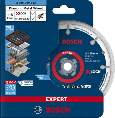 EXPERT Diamond Metal Wheel 115 mm
