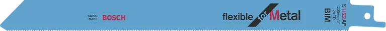 Bosch S 1122 AF edasi-tagasi saeleht painduva metalli jaoks.