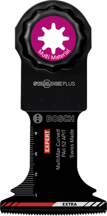 Bosch EXPERT MultiMax PAII 52 APIT multitööriista tera mitme materjali jaoks.