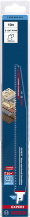 Bosch EXPERT S1267XHM puidu- ja metallilammutussaelehed, 10-osalised.