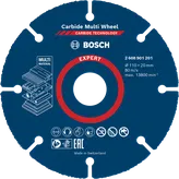 Bosch EXPERT Multi Material kõvasulamlõikeketas, 110 x 20 mm.
