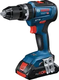 Bosch GSB 18V-55 akuga kombipuur harjadeta mootoriga.