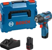 Bosch GDS 12V-115 akuga löökkruvikeeraja komplekt.