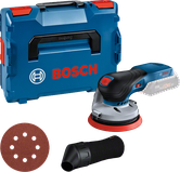 Bosch akuga ekstsentriklihvija GEX 18V-125 komplekt.