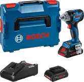 Bosch GDS 18V-330 HC akuga löökkruvikeeraja komplekt.