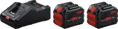 Bosch 18V stardikomplekt kahe 12,0 Ah ProCORE aku ja laadijaga.
