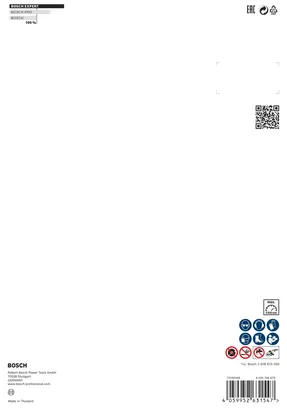 Bosch EXPERT MultiMaterial teemantlõikeketas 230 × 22,23 × 2,4 × 15 mm pakend.