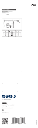 Bosch EXPERT SDS Clean max-8X haamripuuride komplekt 22 x 400 x 650.