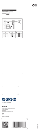 Bosch EXPERT SDS Clean max-8X puuriterade komplekt 28×400×650.