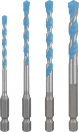 Bosch EXPERT HEX-9 universaalsete ehituspuuride komplekt, 4 tk.