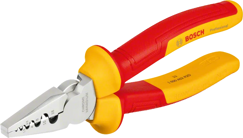 Bosch VDE krimpstantsid 180 mm isoleeritud käepidemetega.
