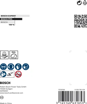 Bosch PRO roostevabast terasest 100×0,35 mm topsihari.