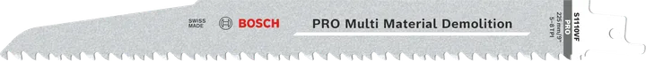 Bosch PRO Multi Material Demolition S1110VF tera, Vario hammastus.