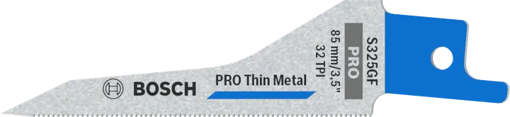 Bosch PRO Thin Metal S325GF tera õhukese metalli lõikamiseks.
