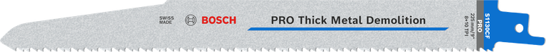 Bosch PRO Thick Metal lammutusketas 2x2 hambaga.
