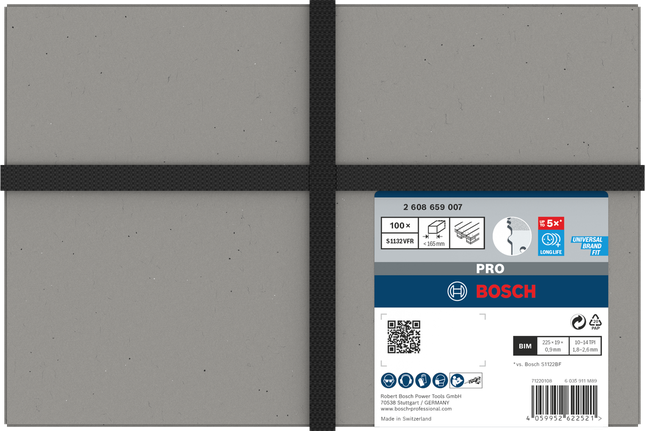 Bosch PRO Pallet Repair S1132VFR terad 100 × 0,9 × 19 × 225 mm.