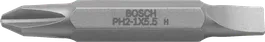 Bosch kahe otsaga PH2 soontega kruvikeeraja otsik.