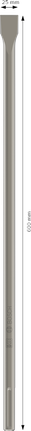 Bosch PRO SDS max-4C lamepeitel 25x600mm.