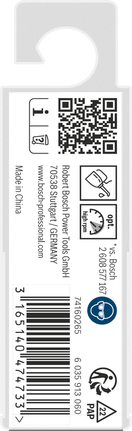 Bosch PRO Metal HSS-G keerdpuur 1,2 mm pakk.