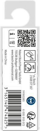 Bosch PRO Metal HSS-G keerdpuuriterade pakk 2,4 mm.