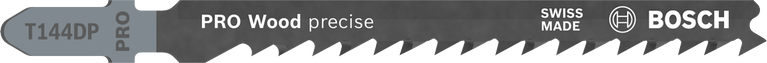 Bosch PRO Wood täpne T144DP tikksae tera puhaste lõigete jaoks.