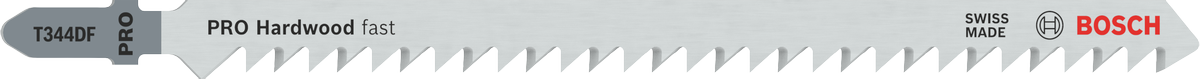 Bosch PRO Hardwood fast T344DF tikksae tera puidule.
