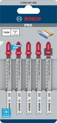 Bosch PRO PVC clean T102H tikksae terad 100mm.