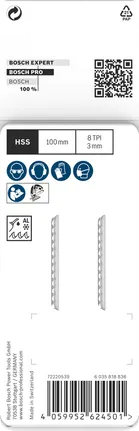 Bosch PRO Alu T127D tikksae terad 100 mm 2 tk.