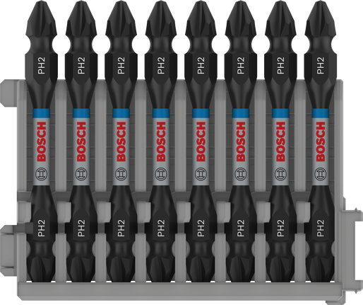 Bosch PRO kahe otsaga löögipuur PH2 65 mm komplekt.