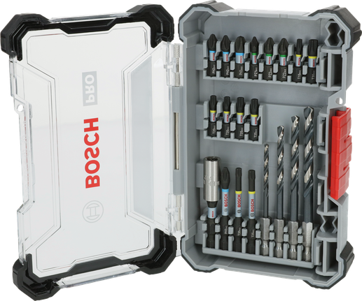 Bosch PRO löögimetalli komplekt 20-osaline puurimiseks ja keeramiseks.
