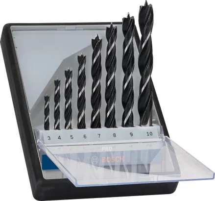 Bosch PRO puiduhakklihamasina puuriterade komplekt 8 tk.