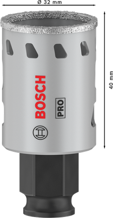 Bosch PRO Tile PC Plus augusaag 32 mm plaatide lõikamiseks.