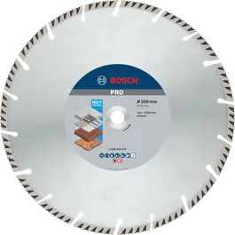Bosch PRO universaalne teemantketas, läbimõõduga 350 mm.