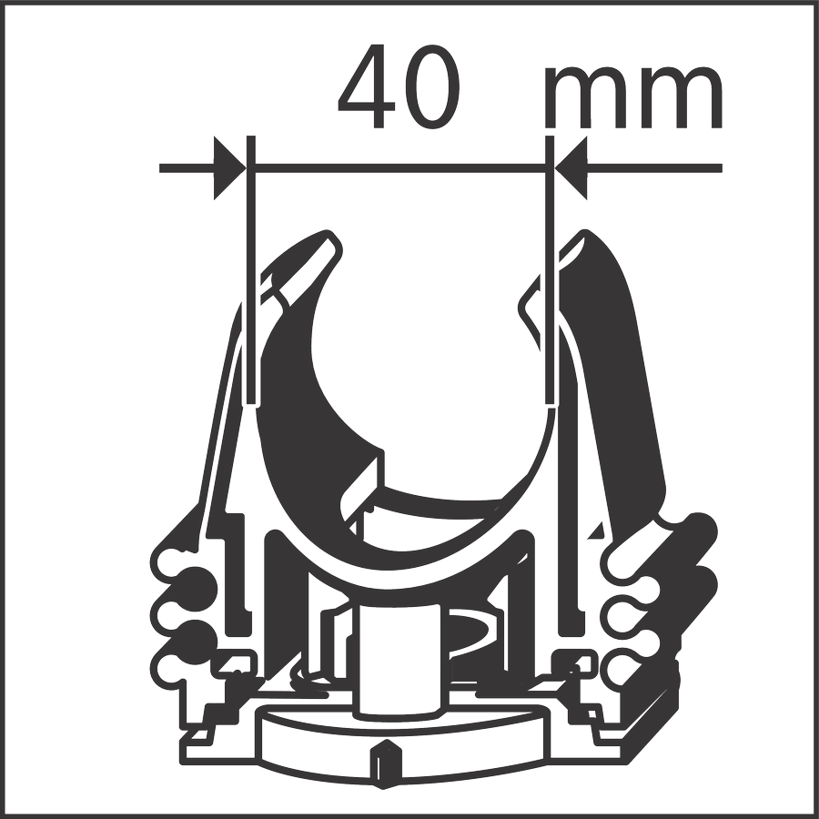 PRO EPC juhtmeklamber