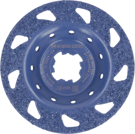 Bosch EXPERT universaalne karbiidlihvimispea, keskmise lameda otsaga, 115 mm.