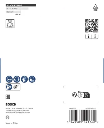 Bosch EXPERT universaalne karbiidlihvimispea 115 mm.