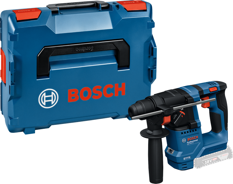 Bosch GBH 18V-18 puurvasar koos kandekotiga.