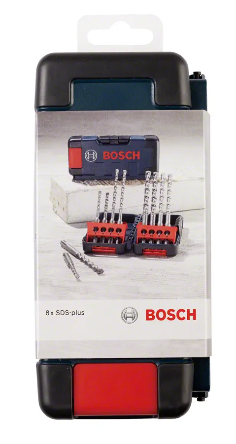 Bosch 8x SDS-plus puuriterade komplekt.