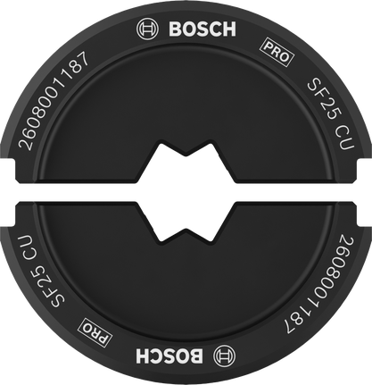 Bosch PRO krimpsmatriits SF25 CU 25 mm² vasele.