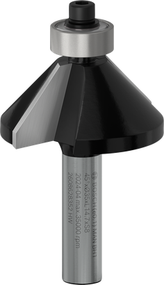 Bosch PRO freesitera kaldservaga 45° vars 8 mm.